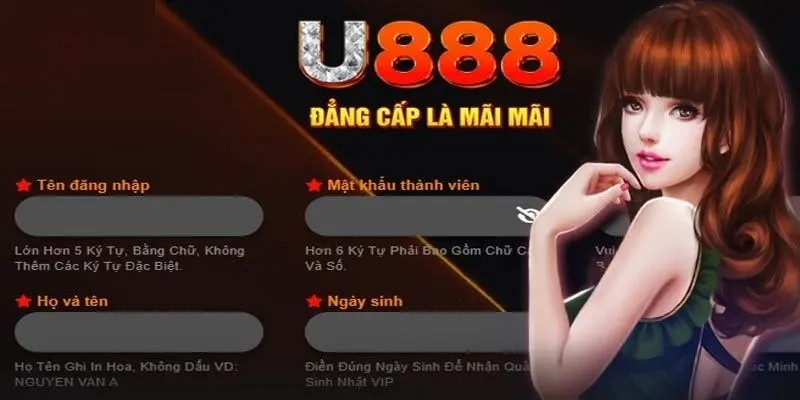 Câu hỏi đăng nhập U888